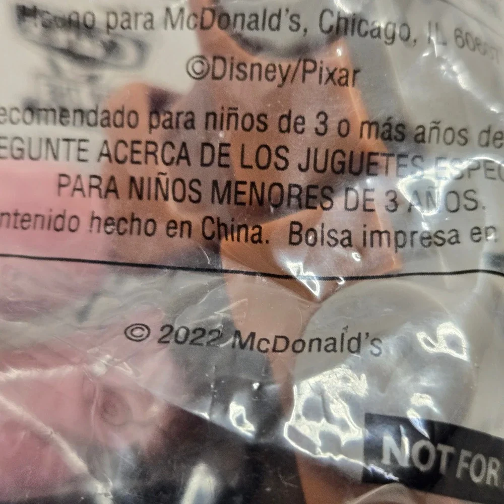 McDonalds 2022 Disney Pixar Cars On The Road Cave Mater Happy Meal Toy 8 NEW